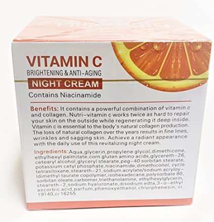 Dr Rashel Vitamin C NIGHT Cream With Niacinamide Brightening & Anti-Aging Face Cream