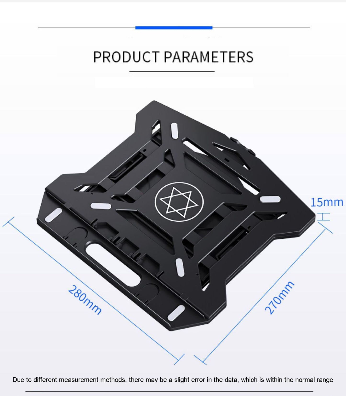 Computer stand laptop base eight level adjustment laptop stand height heat dissipation lifting bracket heat dissipation rotatable pad with turntable