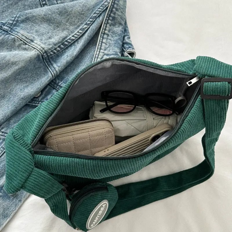 2PCS Women Shoulder Bag Messenger Bag Girl Casual Handbag Ladies Bags Fast Delivery Within 1-5 Days