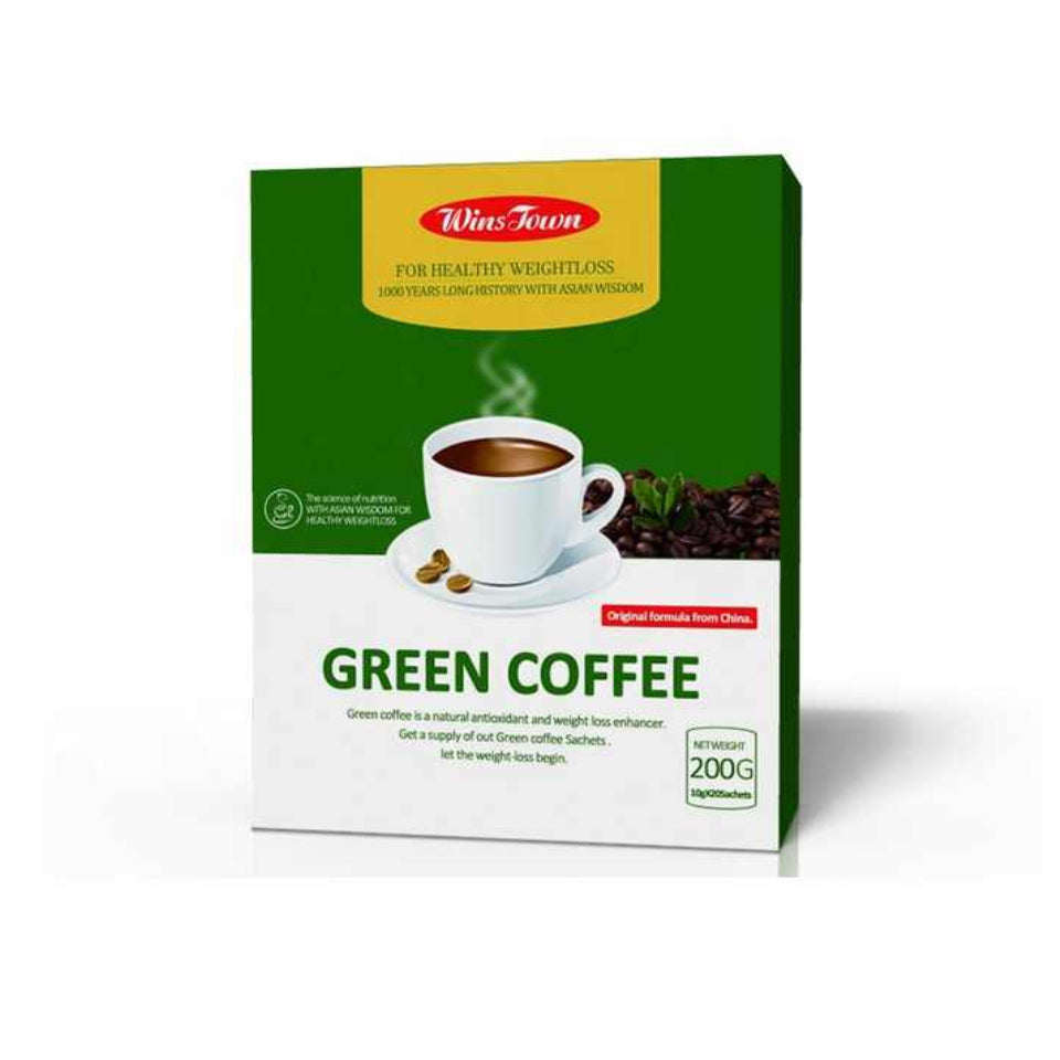 Wins Town Green Coffee Weight Loss Slimming Natural Instant Coffee