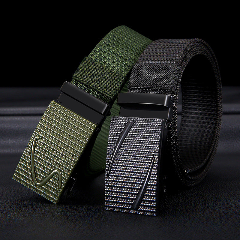 Tactical Belt male Army Style Combat Belts Military Nylon men Belt Lumbar Battle Belts student military training cargo female Belt waist Soldier Belt women belt lady Automatic buckle Outdoor Training