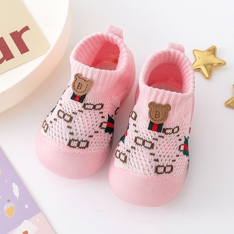 Baby Shoe Autumn Mesh Boy Sport Shoes Soft Sole Walking Shoe Light Baby Socks Shoes Designer Kids Shoe Girl Shoes Baby Items