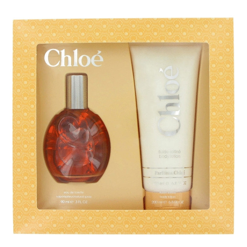 Parfums Chloe Women EDT 2 Piece Gift Set with Body Lotion