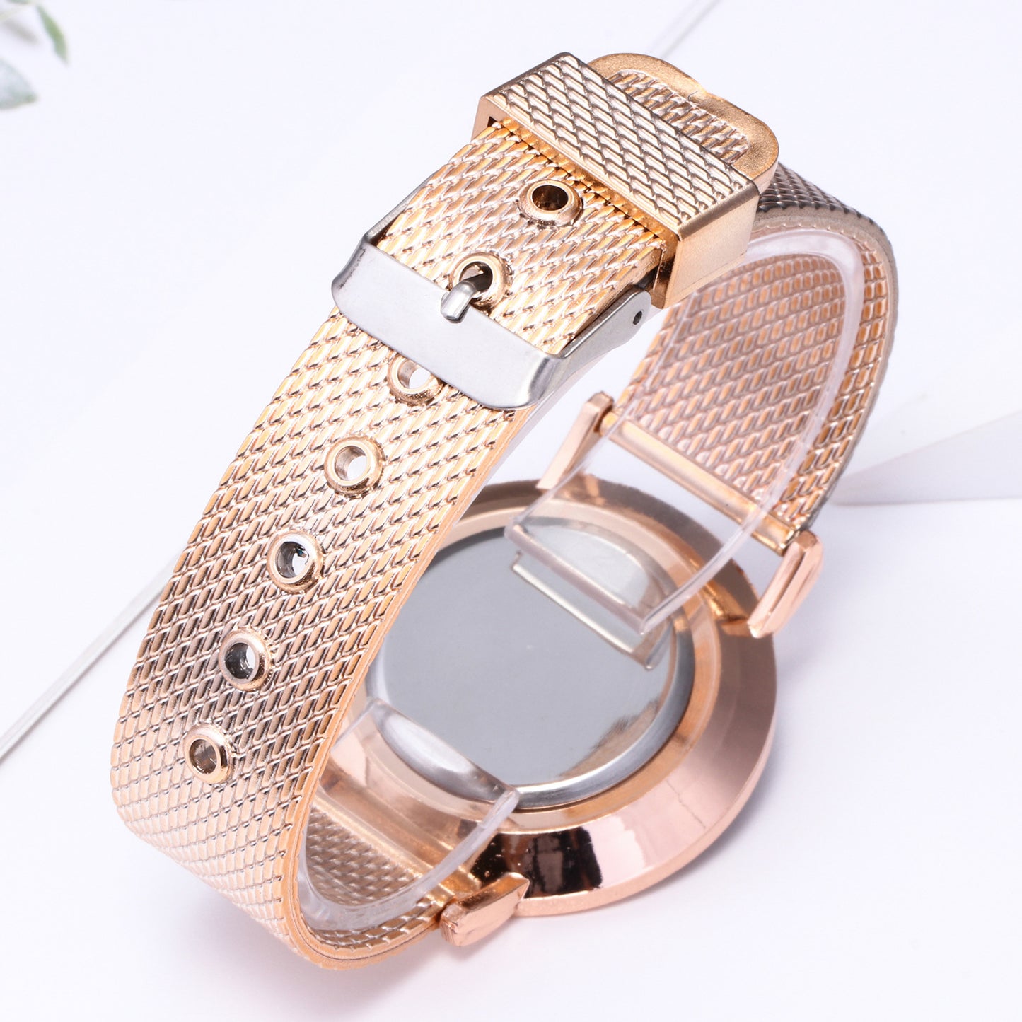 Geneva Lady Watch Women Watches Ladies Watches Girl Wristwatch Luxury Stainless Steel Retro Wrist Watch Female Quartz Watches Valentine's Day Christmas New Year Girl Friend Wife Gift