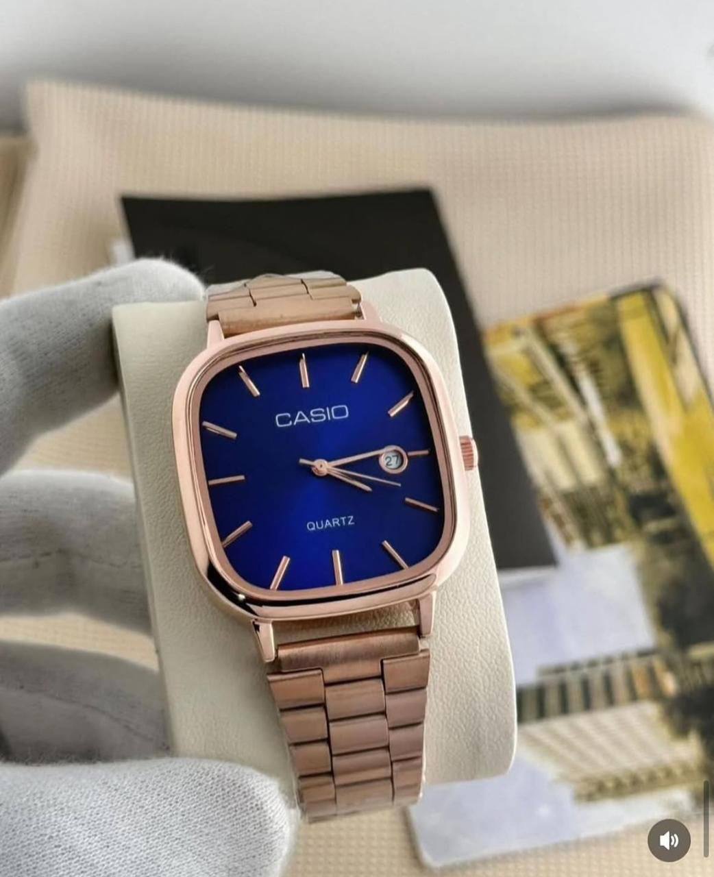 CASIO UNISEX WATCH DATE DISPLAY STAINLESS STEEL BATTERY POWERED WATER RESISTANT CASIO BRANDED BOX ENQUIRIES