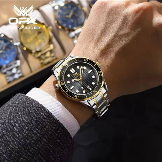 ‼ ‼ OPK GENTS WATCH #8152 DATE DISPLAY STAINLESS STEEL BATTERY POWERED WATER RESISTANT 3 COLOR OPTIONS ENGRAVING SERVICES ENQUIRIES ACCRA TRADE CENTRE 2ND FLOOR SF 21