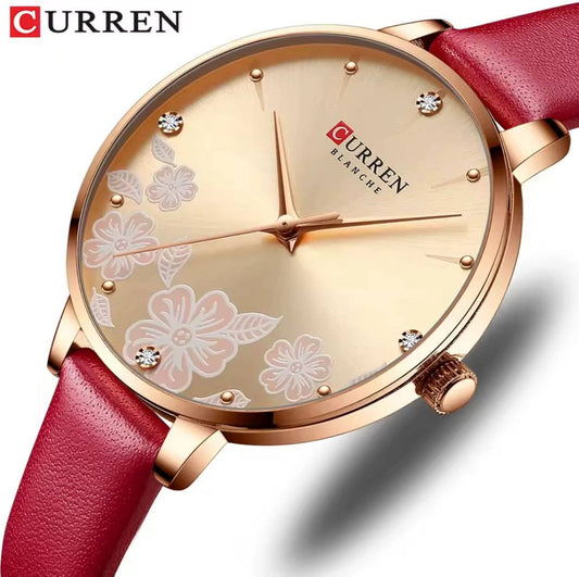 CURREN LADIES  #9068(LEATHER )