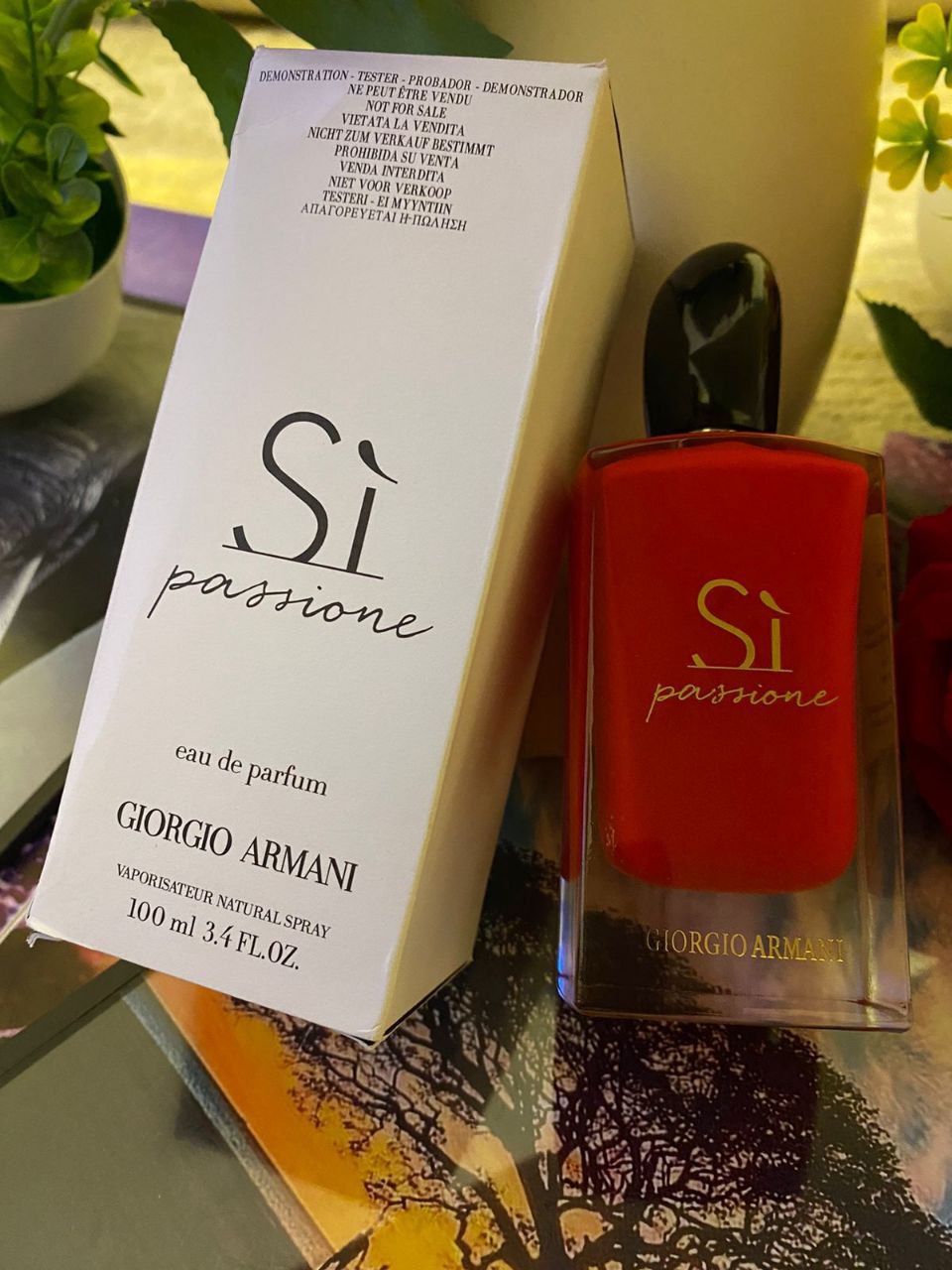 SI PASSIONE GIORGIO ARMANI 100ML TESTER