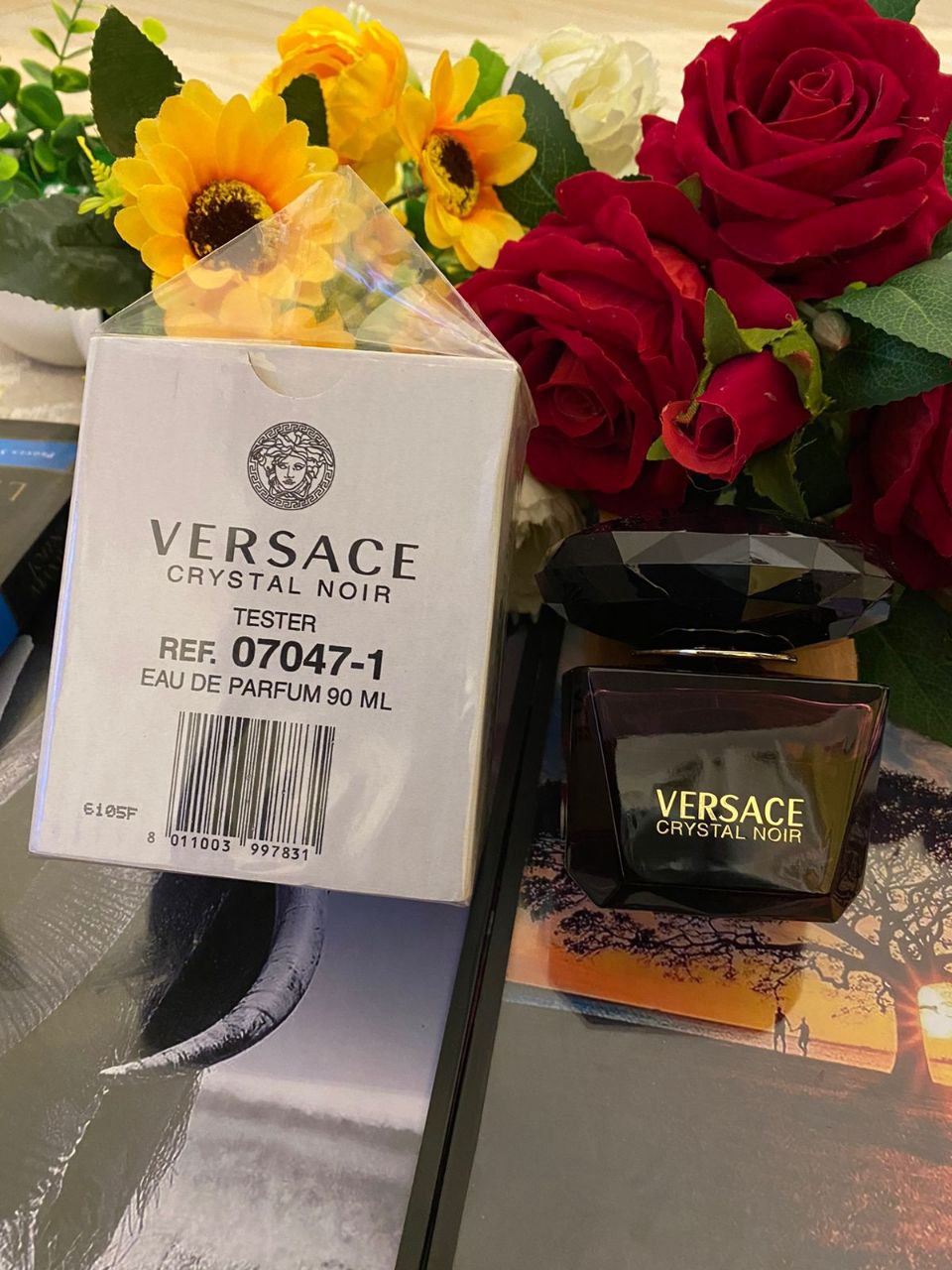 VERSACE CRYSTAL NOIR 90ML TESTER