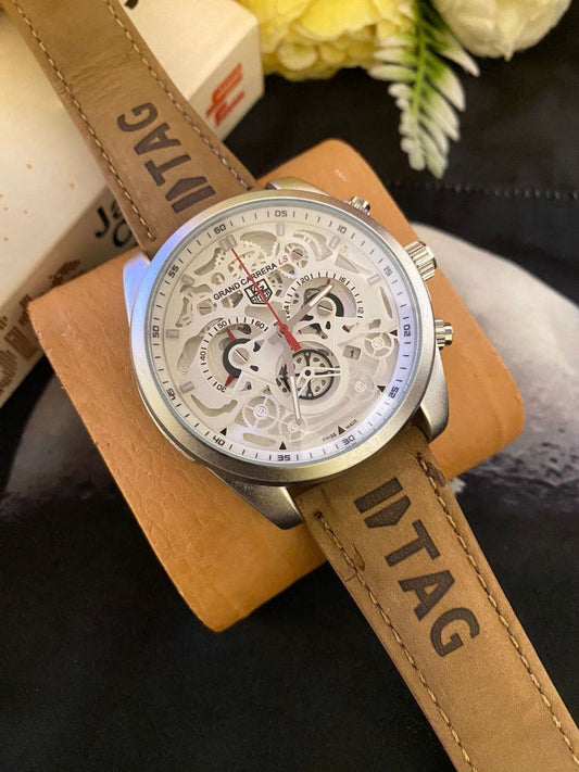 GRAND CARRERA CR 7 CHRONOGRAPH MOVEMENT DATE DISPLAY BATTERY POWERED