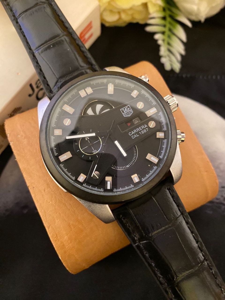 GRAND CARRERA CR 7 CHRONOGRAPH MOVEMENT DATE DISPLAY BATTERY POWERED