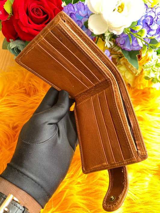 LEATHER WALLETS WITH ZIP