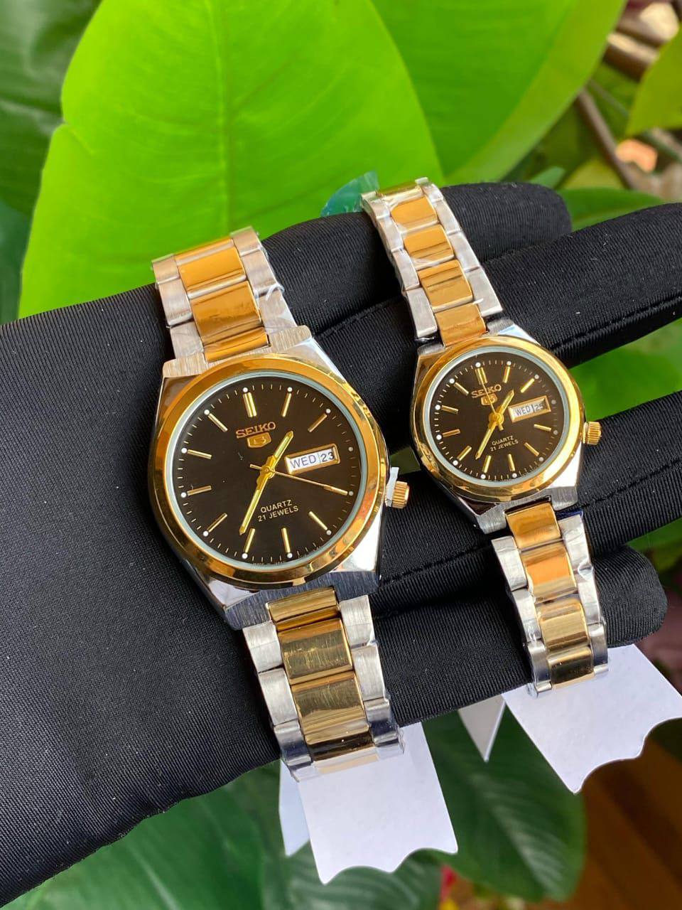 SEIKO 5 COUPLE WATCHES