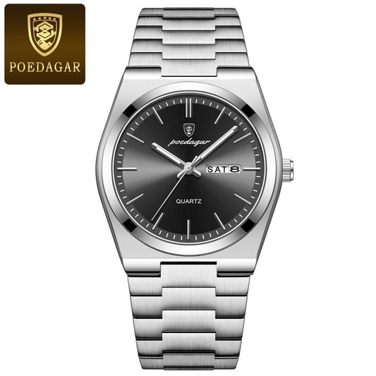 POEDAGAR DAY AND DATE DAY AND DATE DISPLAY STRONG LUMINOUS 3ATM WATERPROOF ENQUIRIES