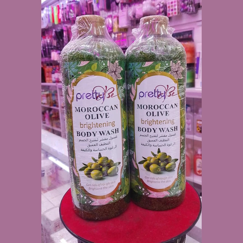 Two Prettybe Moroccan Olive Brightening Body Wash