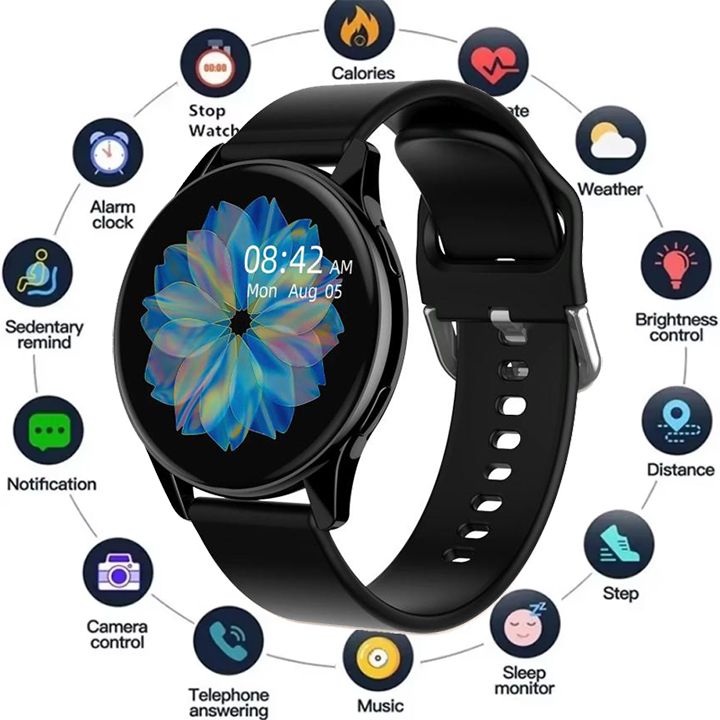 T2pro Smartwatches Bluetooth Call Smart Watch HeartRate Blood Pressure Monitoring Smartwatches HD Screen Waterproof Men Smartwatch Health Sport Bracelet Fitness Tracker Heart Rate Smart Monitor Watch