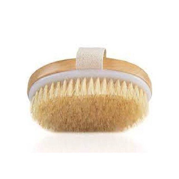 Bathing Brush Dry Skin Body Soft Natural Bristle SPA Brush Without Handle Wooden Bath Shower Brush Exfoliating Body Brush