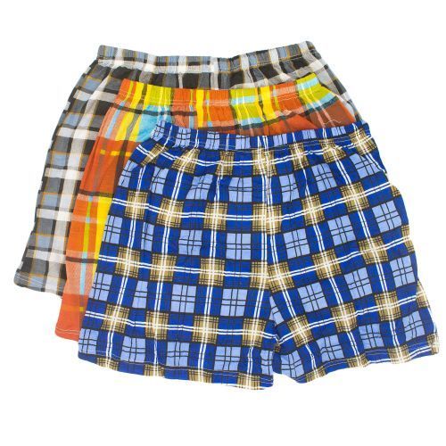 Fashion colourful printed 6Pcs Pure Cotton Checked Men's Boxers – Multicolor