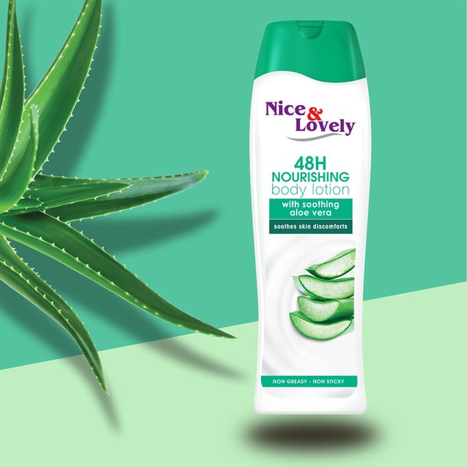 【Clearance Sale】NICE & LOVELY ALOEVERA HERBAL LOTION