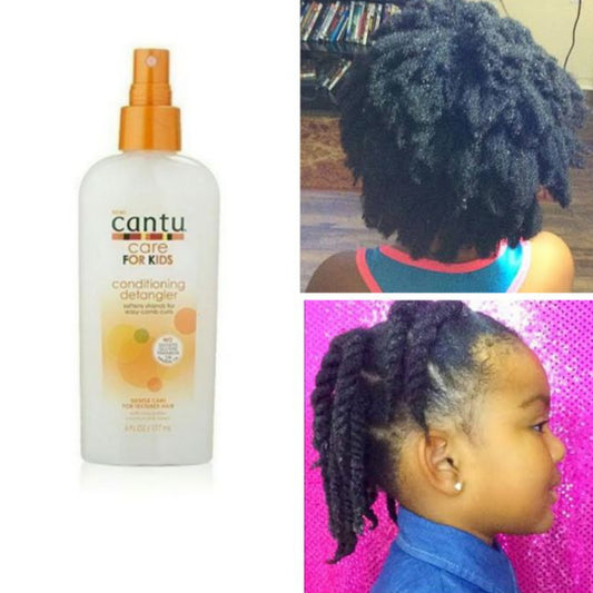 Cantu Care For Kids Conditioning Detangler For Textured Hair, For Curls, Coils & Waves