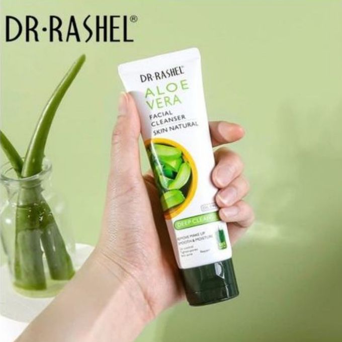 Dr. Rashel Aloe Vera Facial Cleanser - Oil Control Wash Tighten Pores Anti Acne Repair Remove Make up Sooth Moisturize Natural Skin