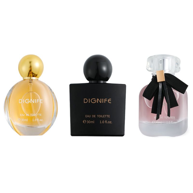 30ml*3 Piece Set for Women Long-Lasting Luxury Original Toilette Perfum Black Coffee Mon Paris Body Mist Fragrance Floral Fruit Scents Spray Perfume Gift Set for Women