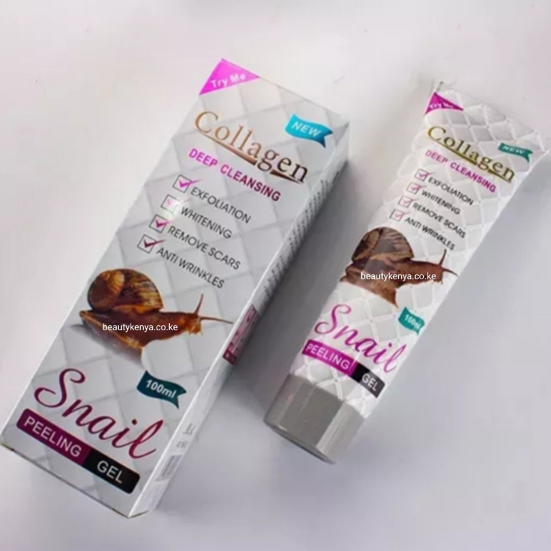 Pei Mei Collagen Snail Peeling Gel - Exfoliating Anti-Wrinkles Whitening Remove Scars Brightening