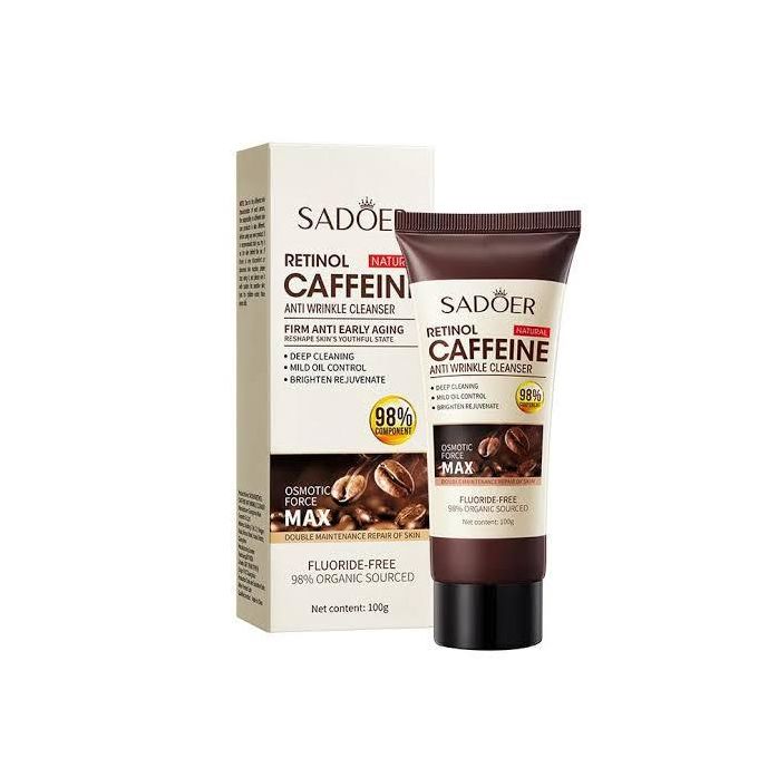 Retinol Caffeine Anti-wrinkle, Anti-aging,Foam Face Cleanser