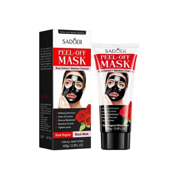 Rose Extract -Bamboo Charcoal Black Mask
