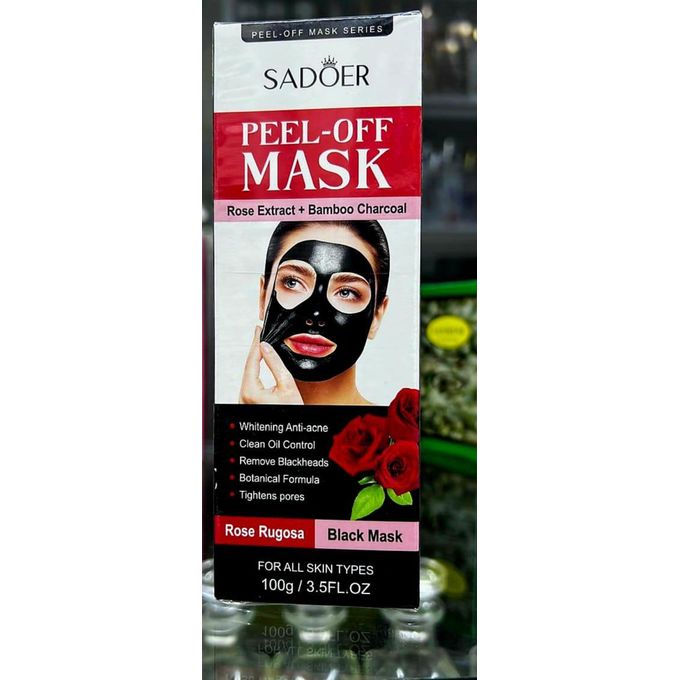 Rose extract Plus Bamboo Charcoal Peel Off Mask
