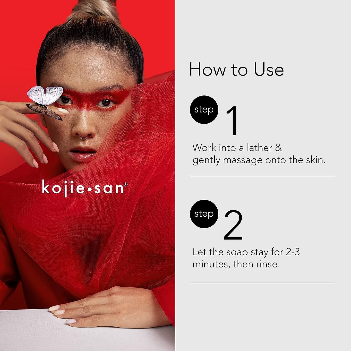 3 Packs Kojie San Original Kojic Acid Skin brightening & Lightening Soap for Men and Women orange flavour (65g Bars- Pack of 3) Philippines Imported Dermatologically Tested Paraben Free