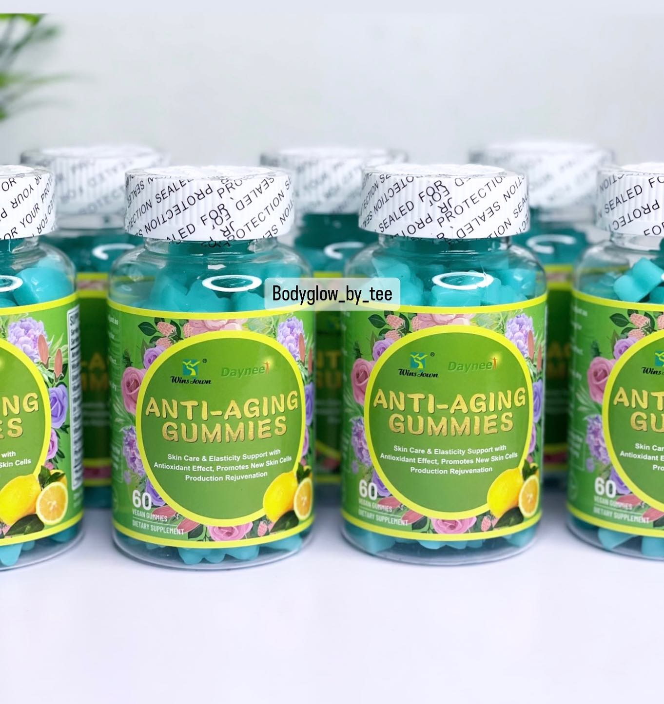 Daynee Anti-aging, Anti-wrinkle& Anti-acne 60Pcs For Skin Elasticity And Cells Renewal Tightens Improves Appearance of Pores Vitamin For Soft Skin