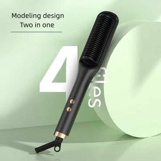 Hair Straightening Combs Negative Iron Straightener Lazy Straight Curling Double Use Hair Iron Hair Styling Tools hot comb Hot Comb