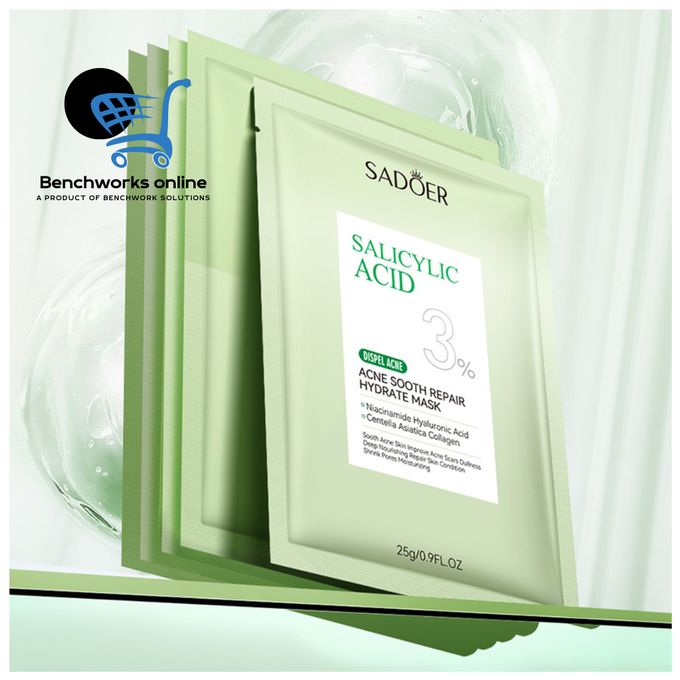 Salicylic Acid Face Mask Moisturizing Nourishing Firming Hydrating Facial Masks Face Sheet Mask Skin Care
