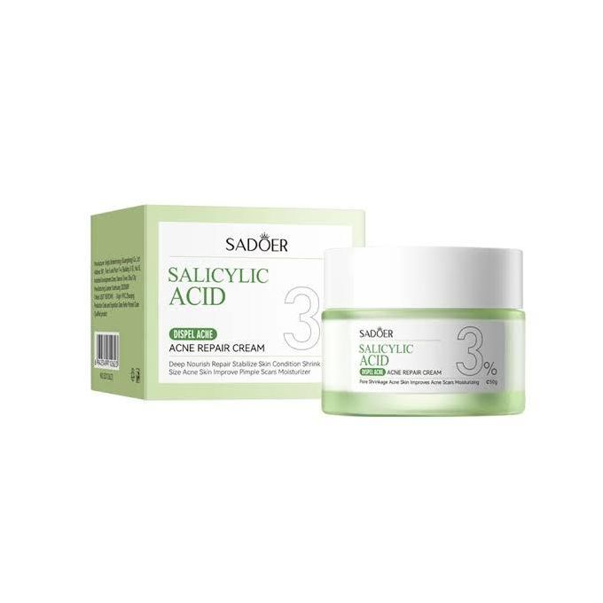Salicylic acid3% face cream for Acne Removing , Moisturizing , Hydrating , Anti-aging , Anti-wrinkle