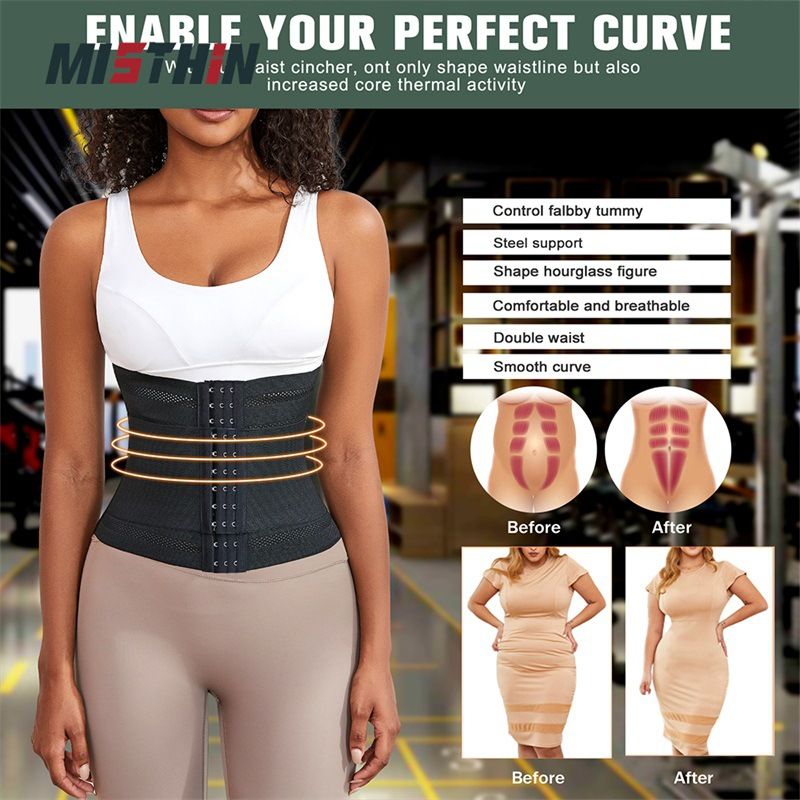 Women Waist Trimmer Belt-Postpartum Postnatal Recovery Support Girdle Belt Postpartum Belt Women Waist Slim Body Shaper Breathable Puerperal Waist Corset Waist Trainer Slimming Belt Girdles Shapewear