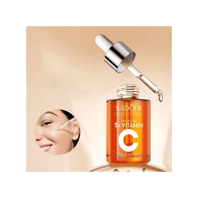 Skin Active 5X Vitamin C Whitening, Brightening Face Serum + Niacinamide
