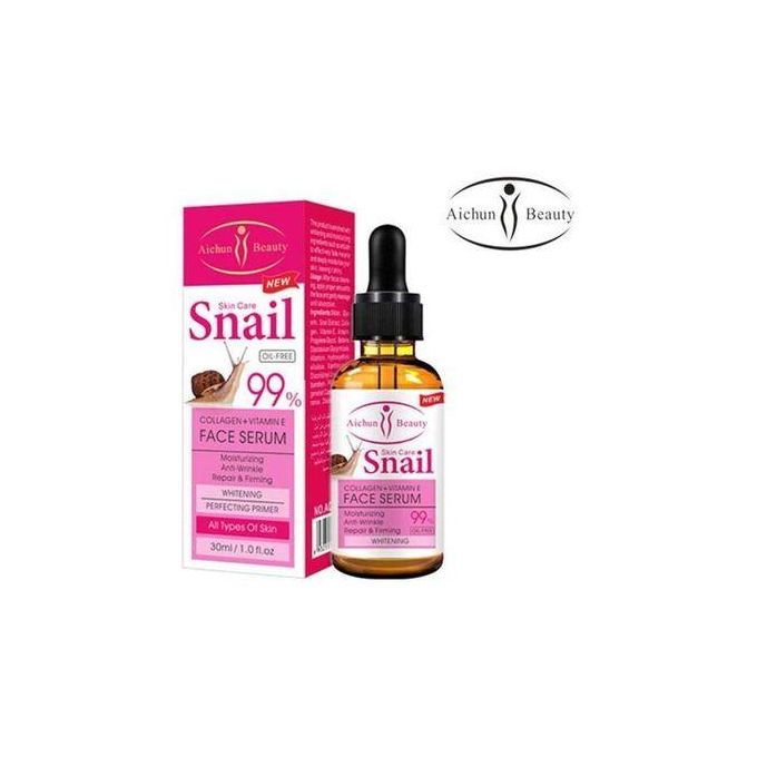 Snail 99% Vitamin E + Collagen Face Serum