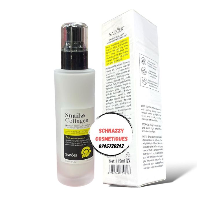 Snail Collagen Bosein Centella Asiatica Hyaluronic Acid Niacinamide - Antiwrinkle Smooth Skin Restores Elasticity Fade Pigmentation Repair...