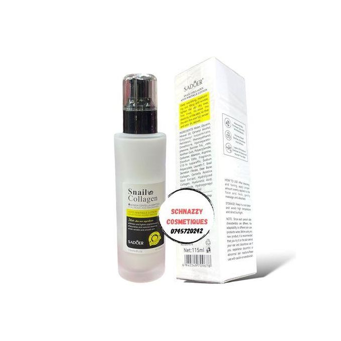 Snail Collagen Bosein Centella Asiatica Hyaluronic Acid Niacinamide - Antiwrinkle Smooth Skin Restores Elasticity Fade Pigmentation Repair...