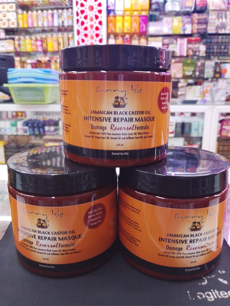 Three Sunny Isle JBCO intensive repair hair masque