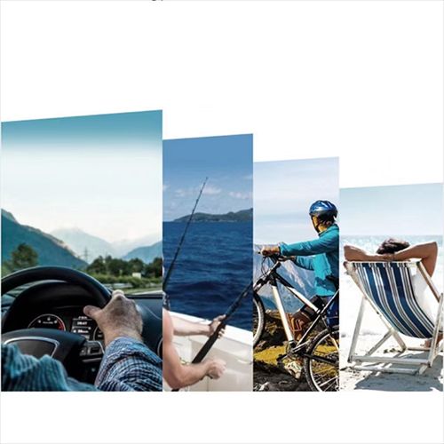 New Men Polarized Folding Sunglasses Vintage Male Outdoor Driving Cycling Sun Glasses Photochromic Eyewear