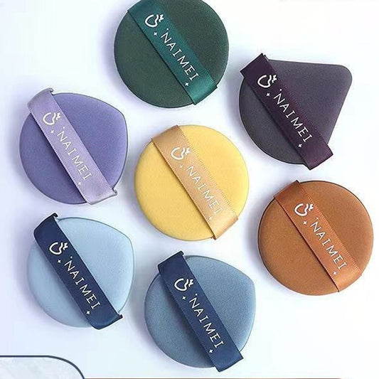 7-piece beauty kit air cushion puff BB foundation cream blasting sponge puff air cushion without powder Q spring dry wet dual-use powder super soft sponge puff