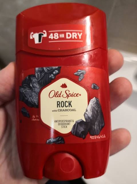 Old Spice Rock With Charcoal Anti-perspirant Deodorant Stick 48 hr Protection For Men