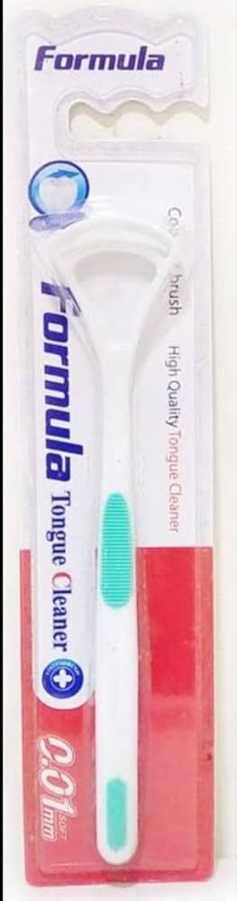 1/2 Pcs Tongue scraper Cleaner, suitable for adults and children, provides healthy oral care, is easy to use, and helps combat bad breath. Travel portable cleaner coating cleaning brush - Formula