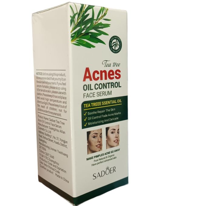 Tea Tree Essential Oil ACNES OIL CONTROL FACE SERUM Soothe Repair Marks MOISTURIZING DELICATE