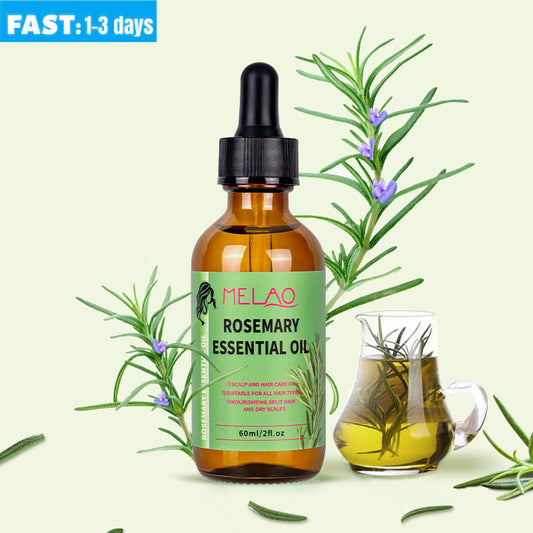 Rosemary Mint Hair Growth Oil - Scalp Treatment for African Hair | Strengthens & Prevents Breakage (Natural Ingredients, Curly Hair Care, 3x Thicker, Gift Set)