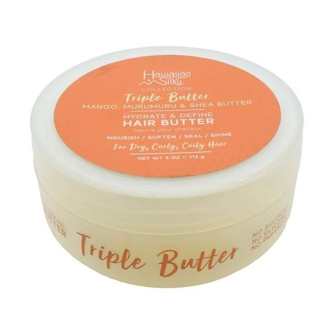 Triple Butter Hydrate and Define Hair Butter 4 Oz