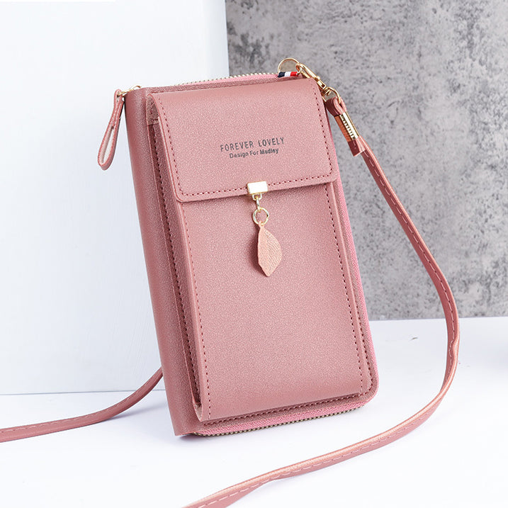 New Arrival Wallet phone bag PU leather purse small sling bag ladies fashion crossbody shoulder bag Casetek handbags