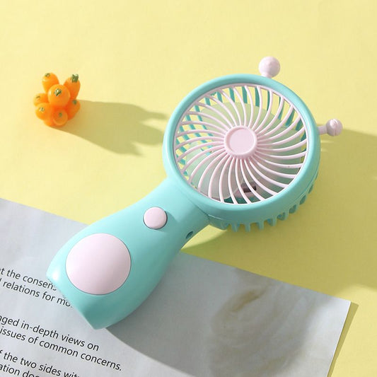 Snail fan USB rechargeble Handheld fan Mini Hand-held fan fashion Hand held fan portable Mini handy Fan